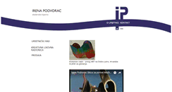 Desktop Screenshot of irenapodvorac.com